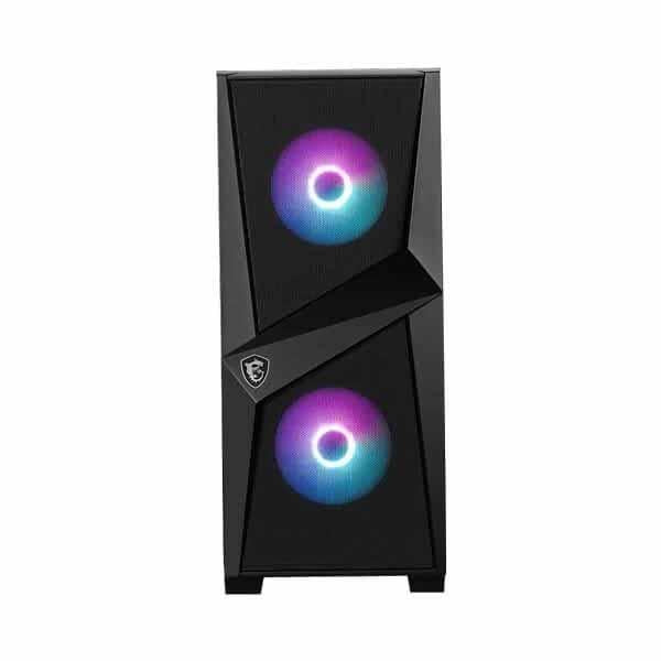 MSI MAG Forge 100R ARGB Cabinet (Black) – TechCure India