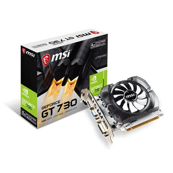 MSI GT 730 4GB Graphics Card – TechCure India