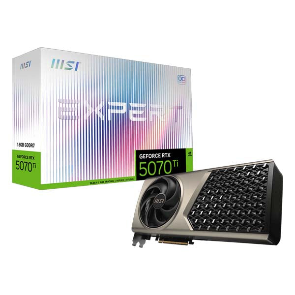 MSI GeForce RTX 5070 Ti 16G EXPERT OC GDDR7 Graphics Card – TechCure India
