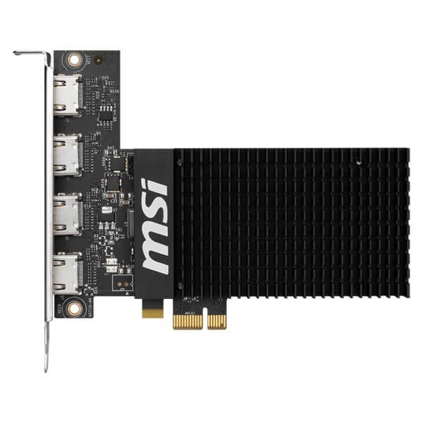 MSI GT 710 2GD3H 4HDMI 2GB Graphic Card – TechCure India