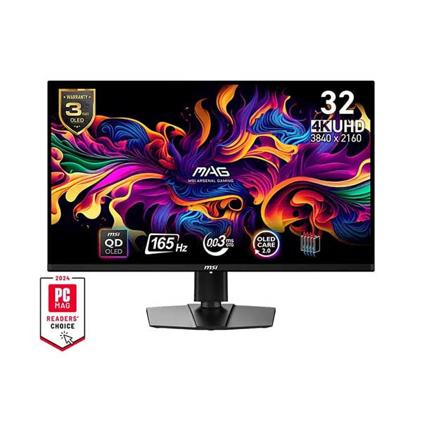 MSI Mag 321UP QD-OLED 4K UHD 32 Inch Gaming Monitor – TechCure India
