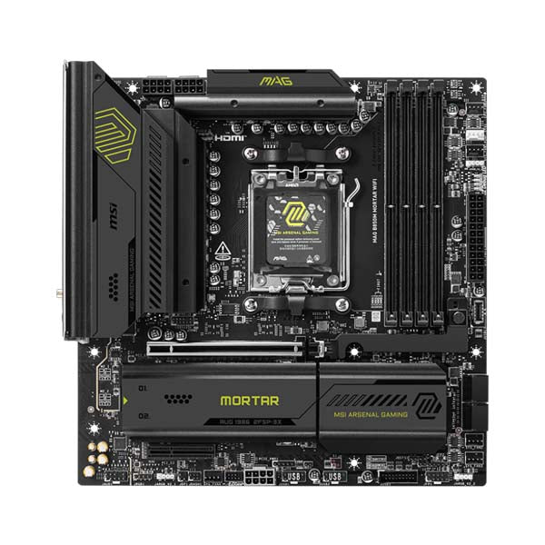 MSI MAG B850M MORTAR Wi-Fi Motherboard – TechCure India