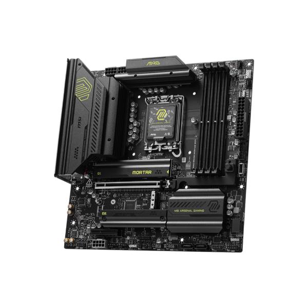 MSI MAG B860M MORTAR WIFI LGA 1851 mATX Motherboard – TechCure India