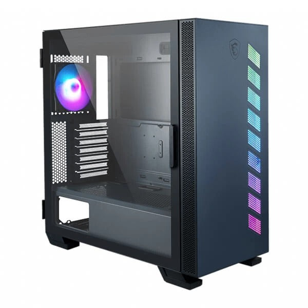 MSI MAG Vampiric 300R ARGB (ATX) Mid Tower Cabinet (Pacific Blue) – TechCure India