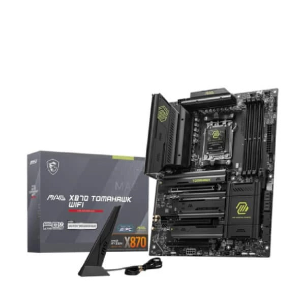 MSI MAG X870 Tomahawk WIFI DDR5 AM5 ATX Gaming Motherboard – TechCure India