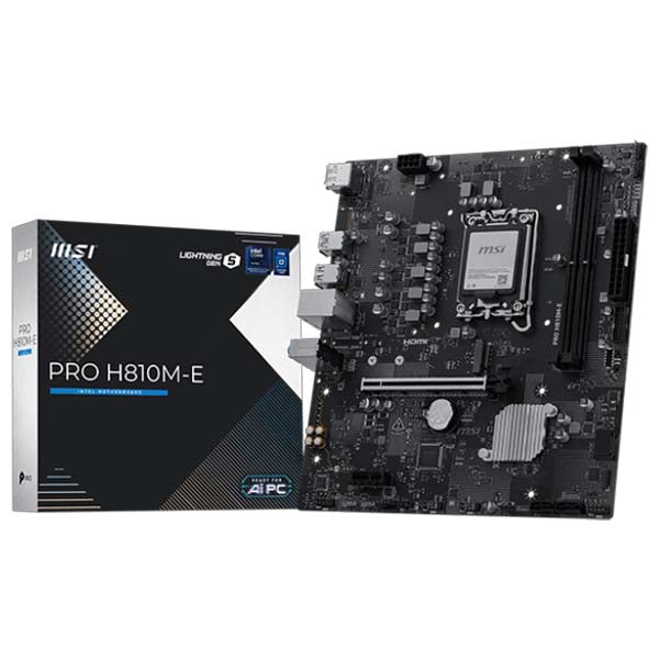 MSI PRO H810M-E LGA 1851 mATX Motherboard – TechCure India