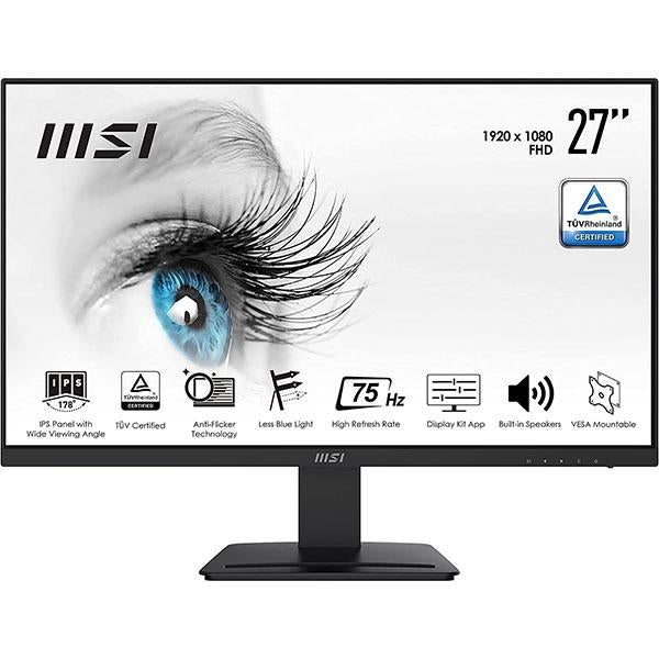 MSI PRO MP273P 27" FHD IPS 75Hz Professional Monitor – TechCure India