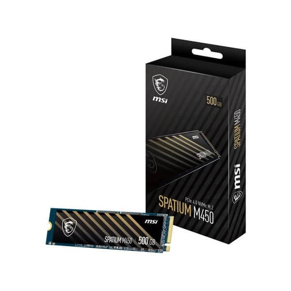 MSI Spatium M450 500GB M.2 NVMe Internal SSD – TechCure India