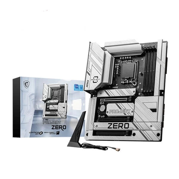 MSI Z790 Project Zero (Wi-Fi) DDR5 Motherboard Supports Intel 12th , 13th & 14th Gen Processors – TechCure India