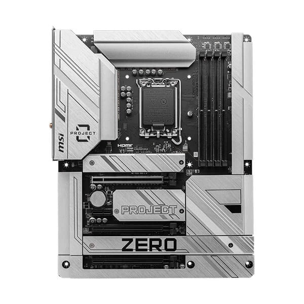 MSI Z790 Project Zero (Wi-Fi) DDR5 Motherboard Supports Intel 12th , 13th & 14th Gen Processors – TechCure India