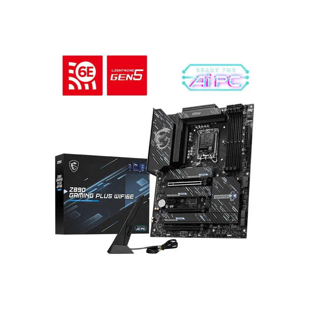 MSI Z890 Gaming Plus WIFI6e DDR5 Intel Motherboard – TechCure India