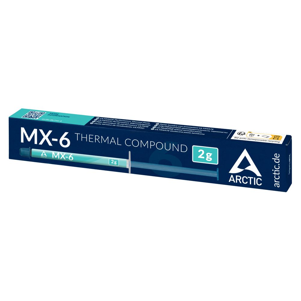 ARCTIC MX-6 2g Ultimate Performance Thermal Paste Without MX Cleaner - 2