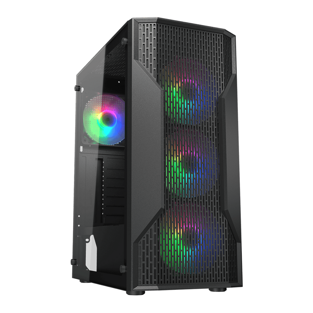 Cougar MX110 RGB Mid Tower Cabinet CGR-2BD2B-RGB – TechCure India
