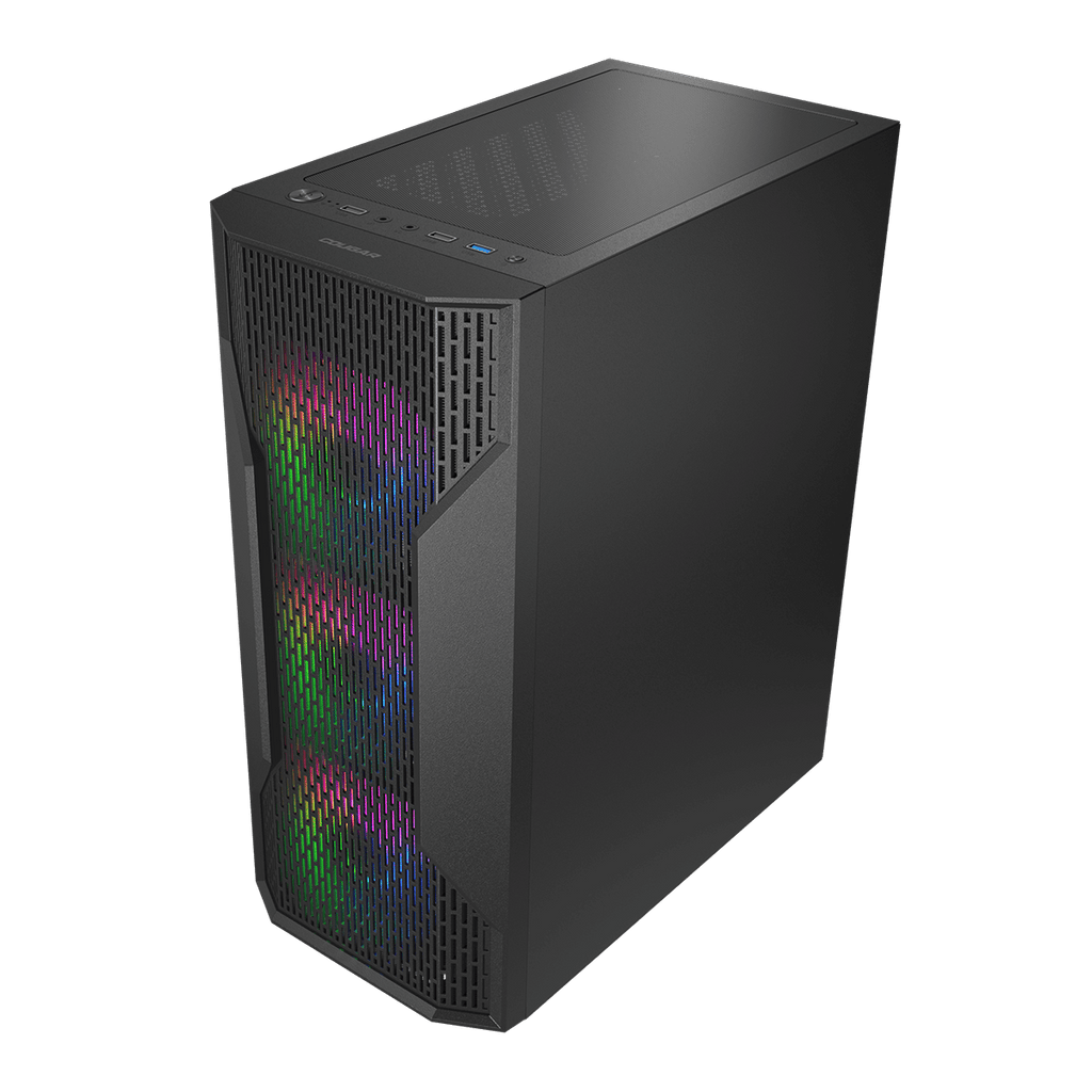 Cougar MX110 RGB Mid Tower Cabinet CGR-2BD2B-RGB – TechCure India