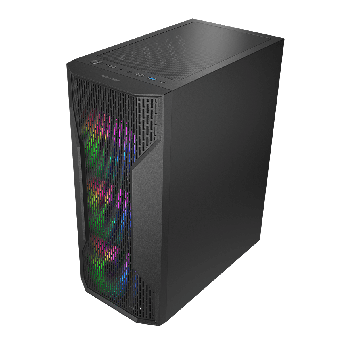 Cougar MX110 RGB Mid Tower Cabinet CGR-2BD2B-RGB – TechCure India