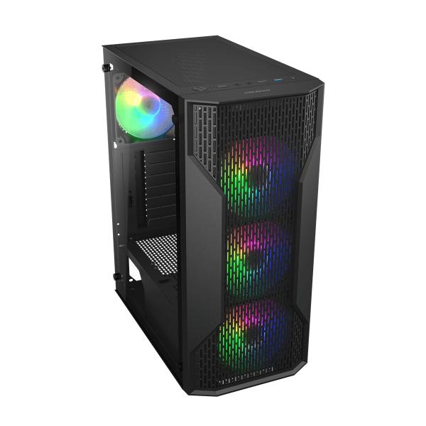 Cougar MX110 RGB Mid Tower Cabinet - Black – TechCure India