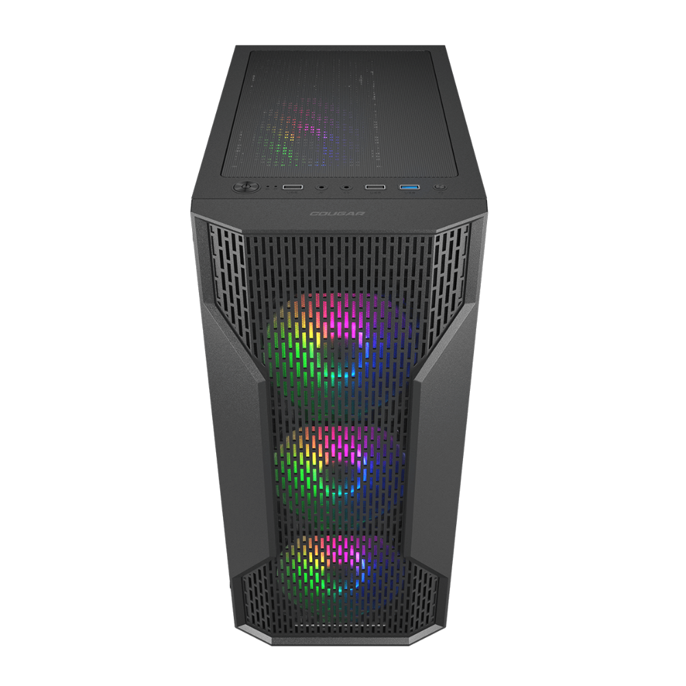 COUGAR MX 110 ARGB ATX Mid Tower Cabinet ( Black ) - 2
