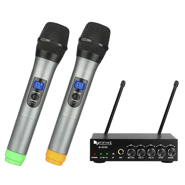 FIFINE K036 Wireless Handheld Microphone – TechCure India