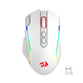 REDRAGON TAIPAN Pro M810 Wired / Wireless Ambidextrous Gaming Mouse ( Taipan Pro M810 Pro-1 ) ( 10000DPI / 8 Macro Button ) ( White ) – TechCure India