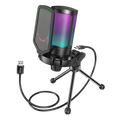 FIFINE Ampligame A6V USB Gaming Microphone ( Black )