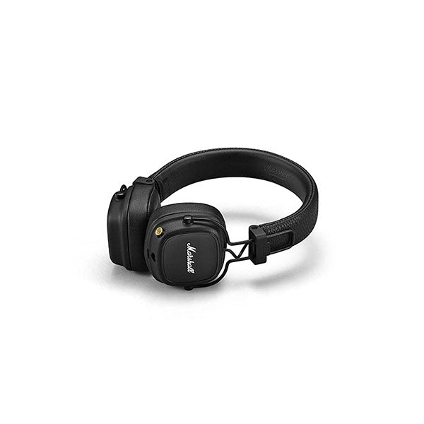 Marshall Major IV Wireless Bluetooth On Ear Headphone (Black) – TechCure India