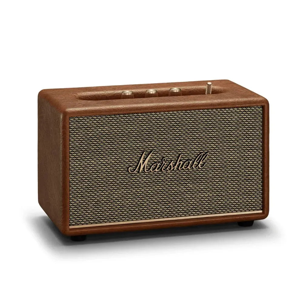 Marshall Acton III 60W Wired Connectivity Stereo Home Speakers with Bluetooth 5.2 & RCA or 3.5mm Input (Brown) – TechCure India
