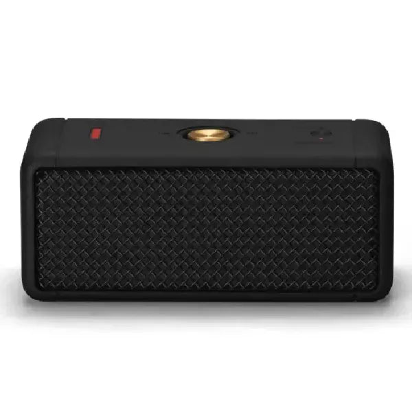 Marshall Emberton 20 Watt Wireless Bluetooth Portable Speaker, (Black and Brass) – TechCure India