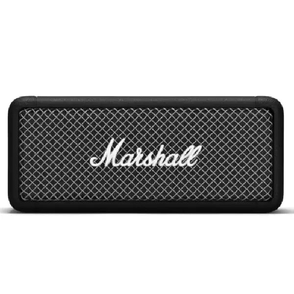 Marshall Emberton 20 Watt Wireless Bluetooth Portable Speaker, (Black and Brass) – TechCure India
