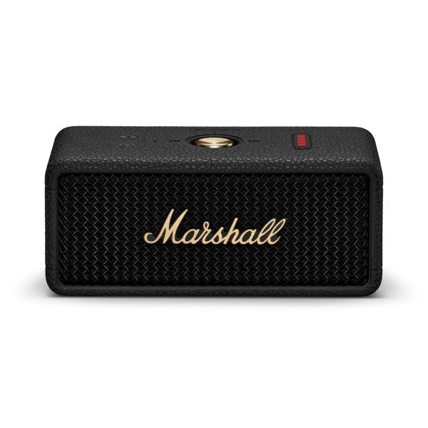 Marshall Emberton III Compact Portable Bluetooth Speaker (Black & Brass) – TechCure India