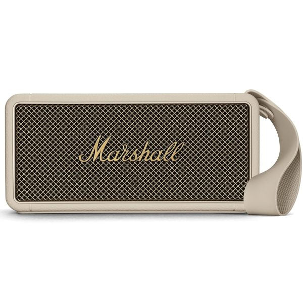 Marshall Middleton Portable Bluetooth Speaker (Cream) – TechCure India