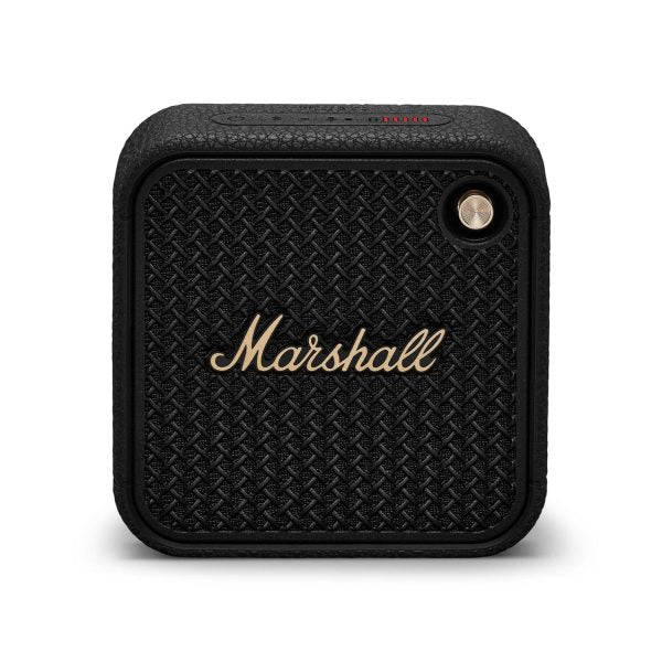 Marshall Willen II Portable Bluetooth Speaker (Black & Brass) – TechCure India