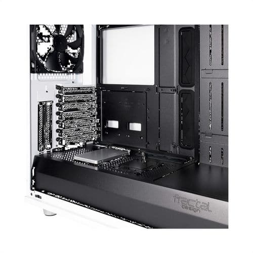 FRACTAL DESIGN Meshify S2 Clear EATX Mid Tower Cabinet (White) - 4