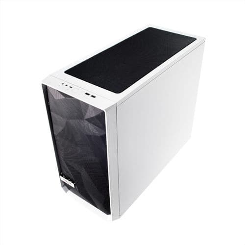 FRACTAL DESIGN Meshify S2 Clear EATX Mid Tower Cabinet (White) - 6