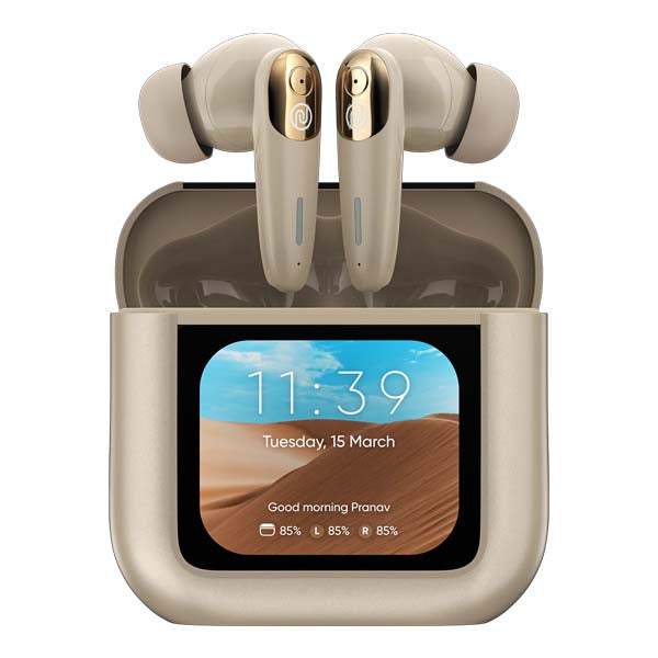 Noise View Buds Up to 45 hours of PlaytimeQuad Mic ENC TWS Earbuds (Metallic Blue) – TechCure India