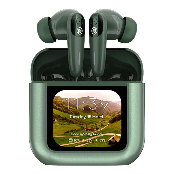 Noise View Buds Up to 45 hours of PlaytimeQuad Mic ENC TWS Earbuds (Metallic Green) – TechCure India