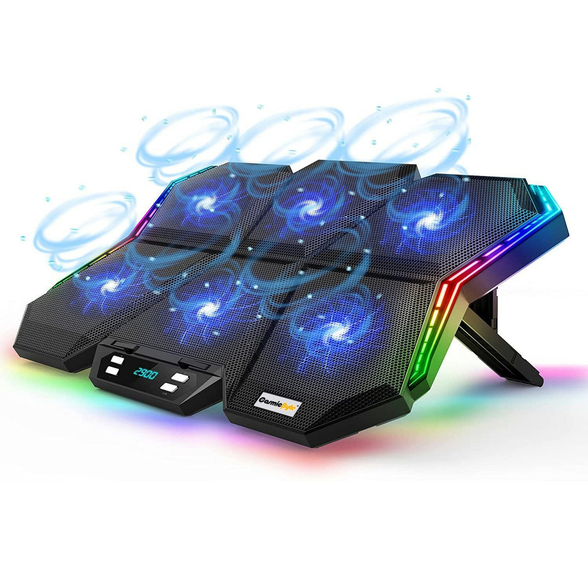 COSMIC BYTE Meteoroid RGB Laptop Cooling Pad – TechCure India
