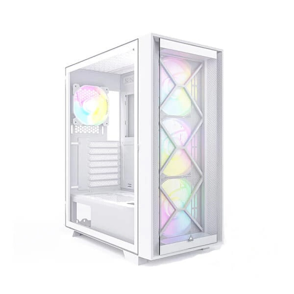 Montech AIR 1000 Premium ARGB (ATX) Cabinet (White) – TechCure India