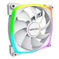 Montech AX140 ARGB 140mm Black PWM Fan (White) – TechCure India