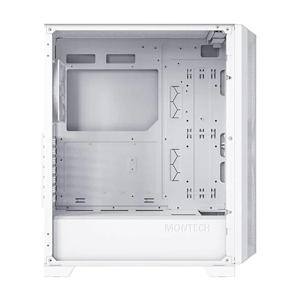 Montech Sky One Lite Mesh ARGB (ATX) Mid Tower Cabinet (Frost White) – TechCure India