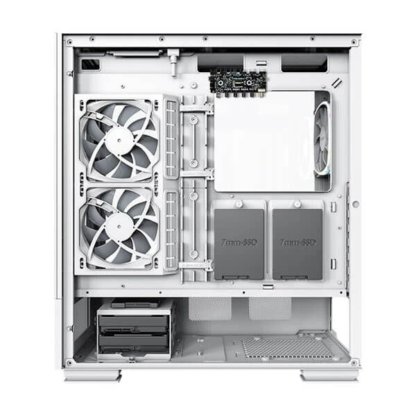 Montech Sky Two Argb Atx Mid Tower Cabinet (Pristine White) (SKY-TWO-PRISTINE-WHITE) – TechCure India