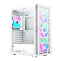 Montech X3 Glass RGB Cabinet (White) – TechCure India