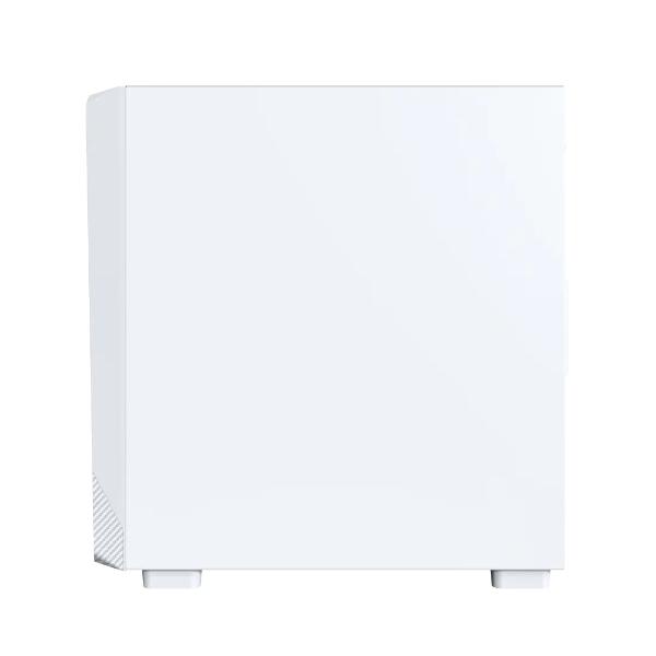 Montech X5 ARGB carbon fiber Print ATX Gaming Case - White – TechCure India