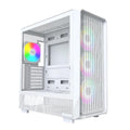 Montech X5 ARGB carbon fiber Print ATX Gaming Case - White – TechCure India
