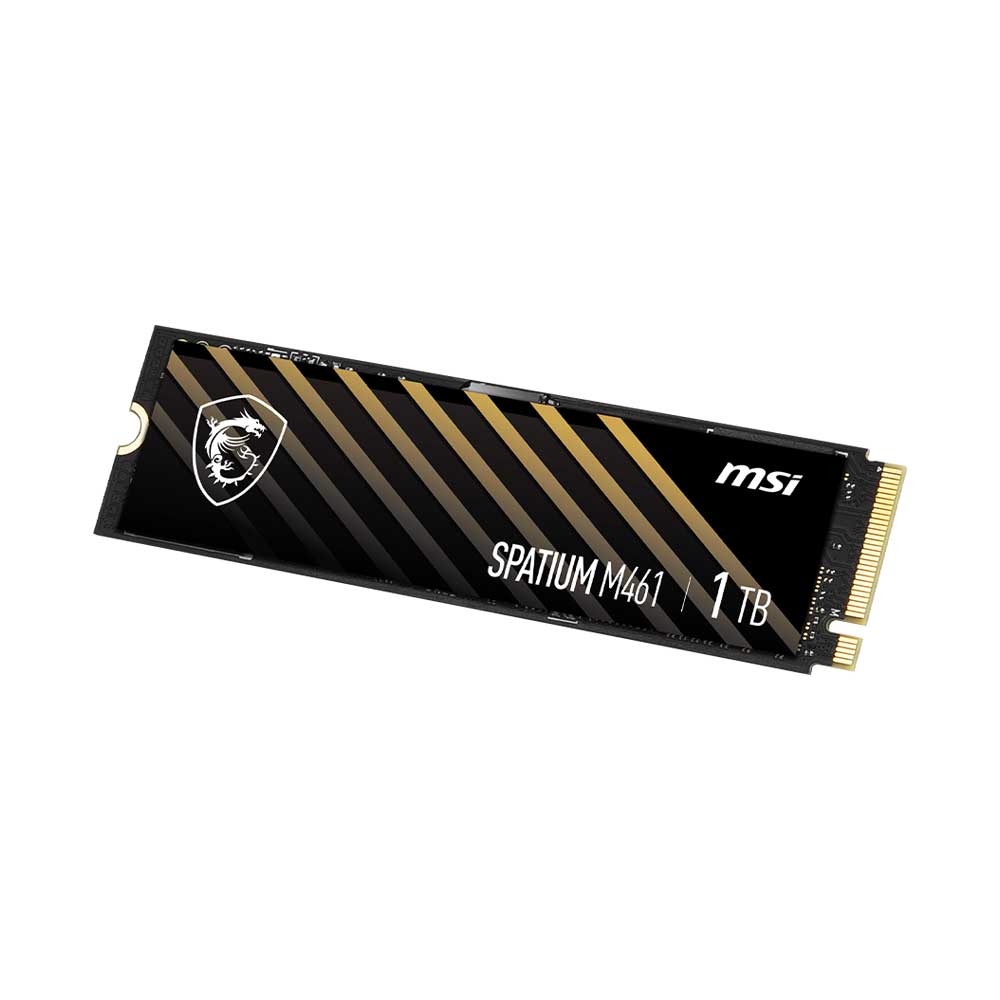 MSI Spatium M461 1TB M.2 NVMe Gen4 Internal Solid State Drive (SSD) - 2