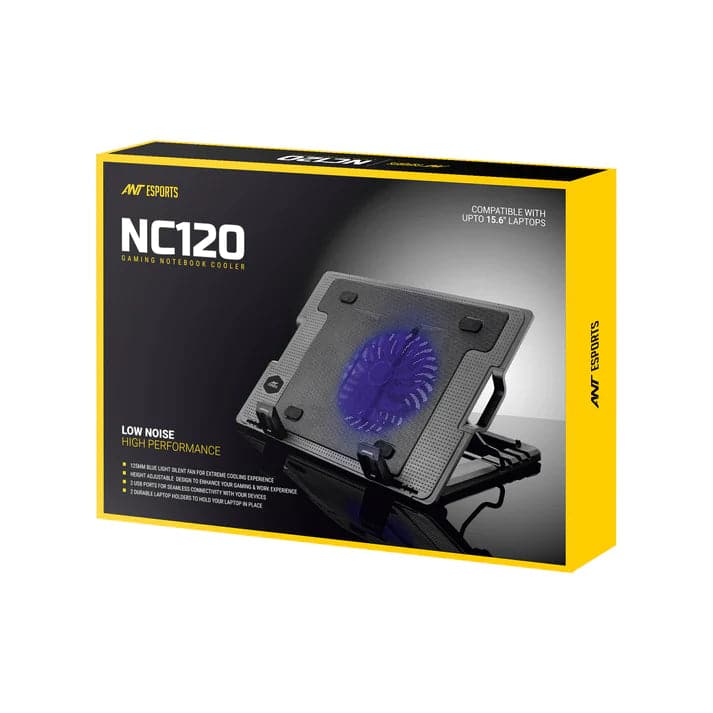 ANT ESPORTS NC120 Laptop Cooler - 5