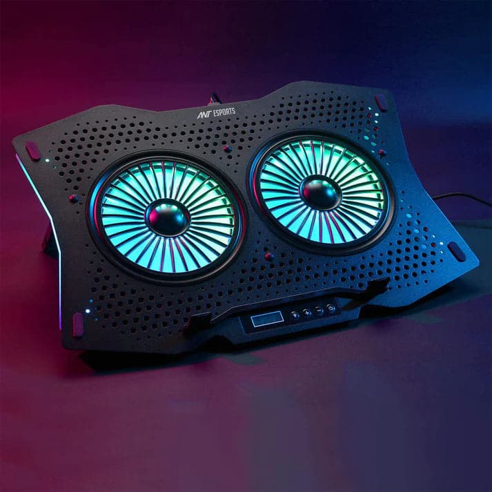 ANT ESPORTS NC280 RGB Gaming Notebook Cooler - 4