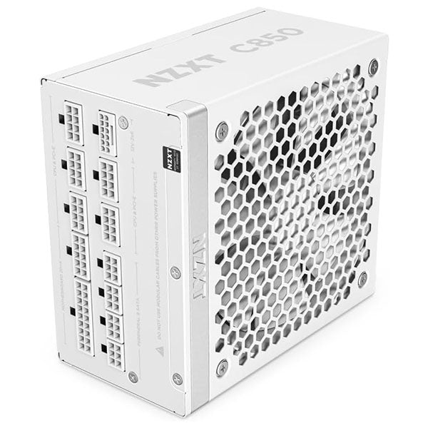 NZXT C850 Gold ATX 3.1 Fully Modular Low-Noise PC Gaming Power Supply (White) – TechCure India