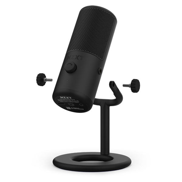 NZXT Capsule Mini Small Cardioid USB Gaming Microphone (Black) – TechCure India