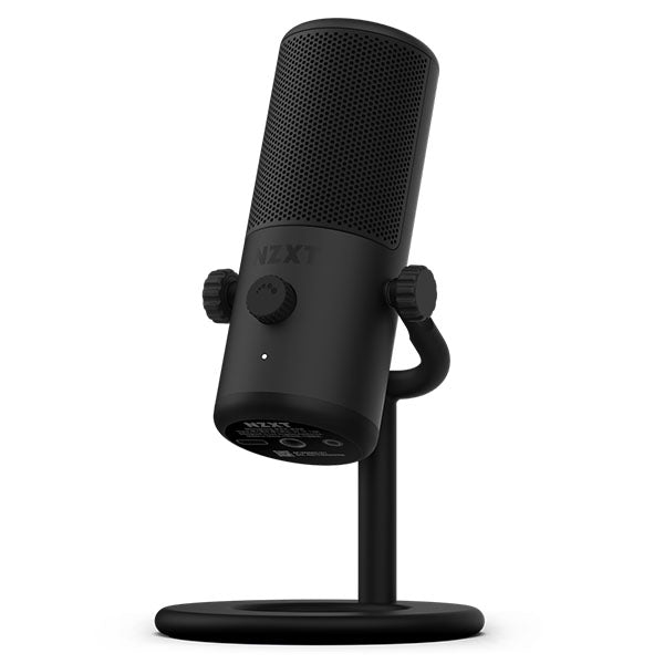 NZXT Capsule Mini Small Cardioid USB Gaming Microphone (Black) – TechCure India