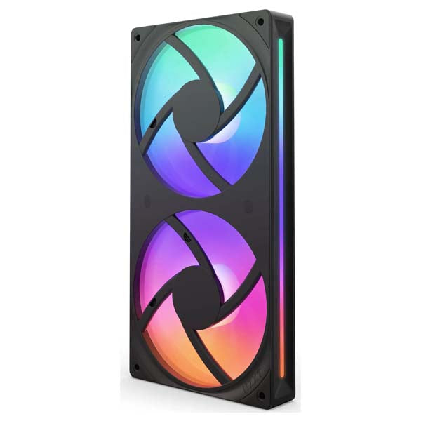 NZXT F240 RGB CORE RF-U24HF-B1 240mm RGB LED Single-Frame RGB Fan (Black) – TechCure India